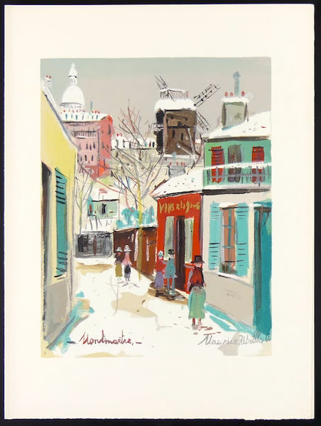 Maurice Utrillo Montmartre