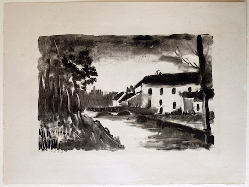 Maurice de Vlaminck Le moulin de la Naze