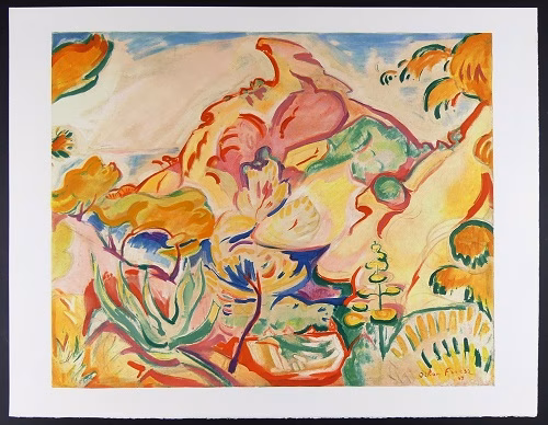 Orthon Friesz Paysage a la Ciotat