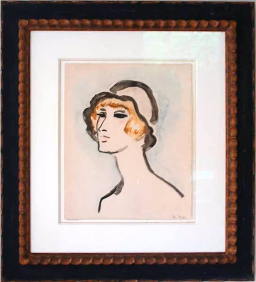 Kees van Dongen Meisje met het verkochte hoedje